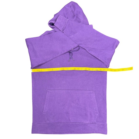 Under‎ Armour ColdGear Purple Pullover Hoodie Small Loose Fit Fleece SM/P/CH - Picture 7 of 7